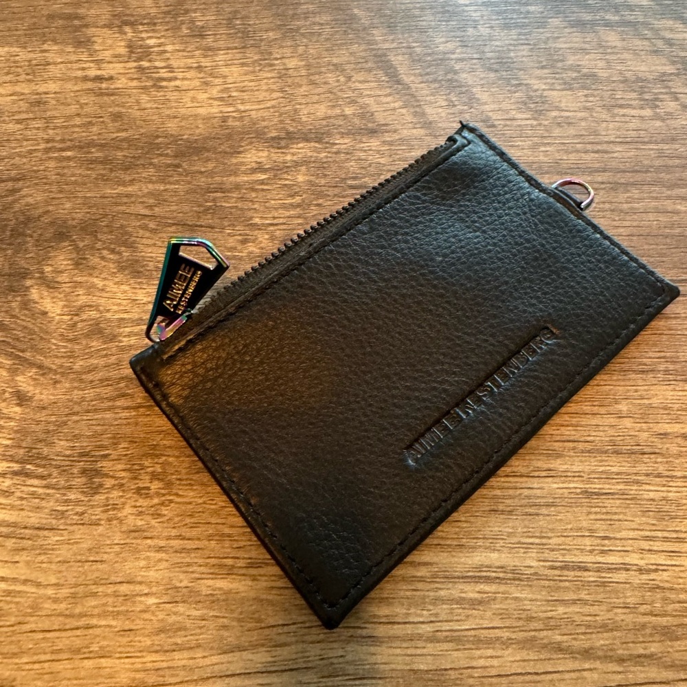 Aimee Kestenberg Black Leather Wallet